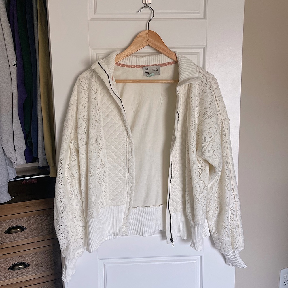 Anthropologie Saturday Sunday zip up jacket, size M